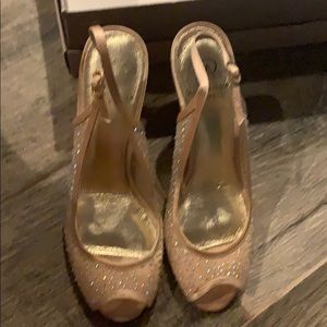 Beaded heels adrianna papell